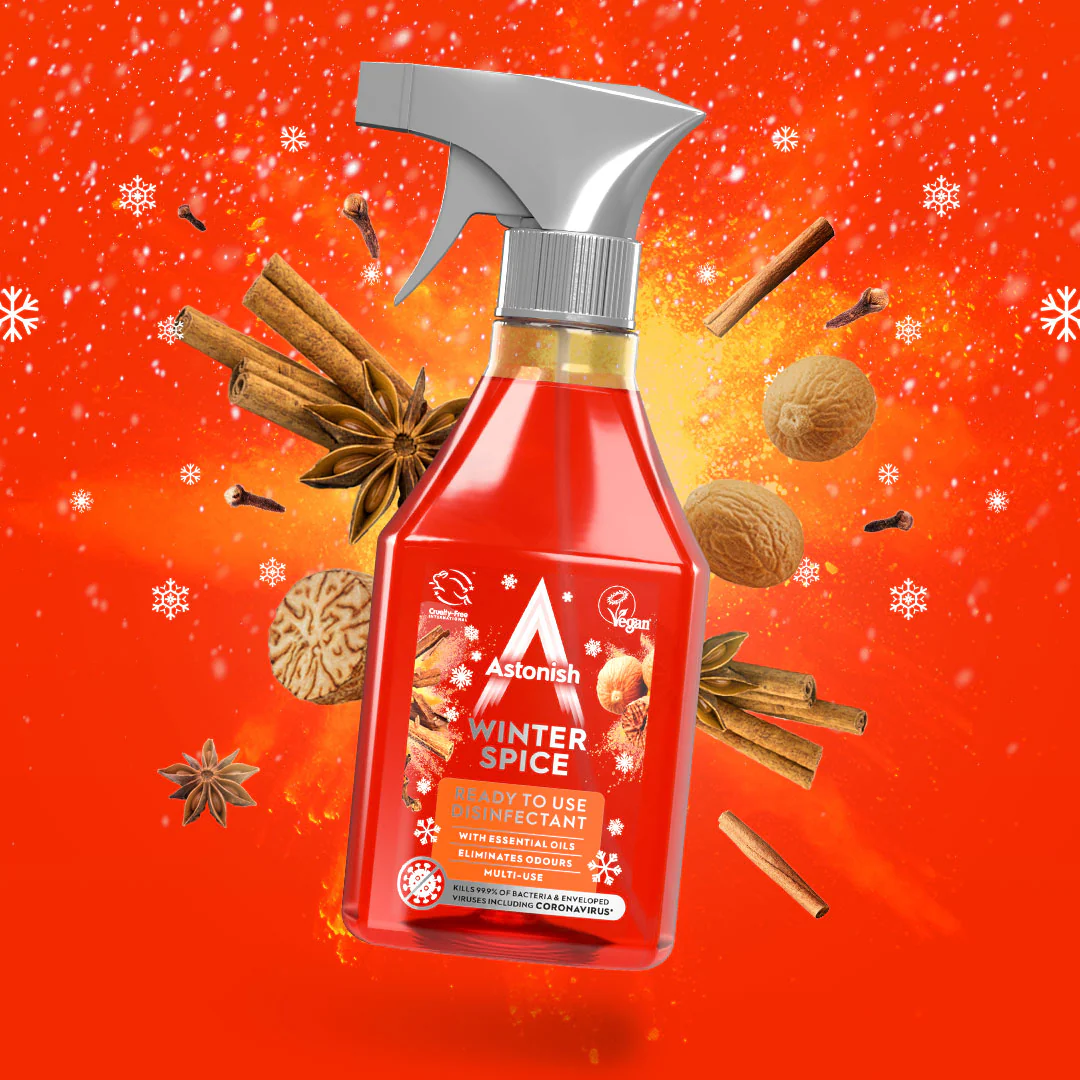 Ready to Use Disinfectant Spray Winter Spice - Image 2
